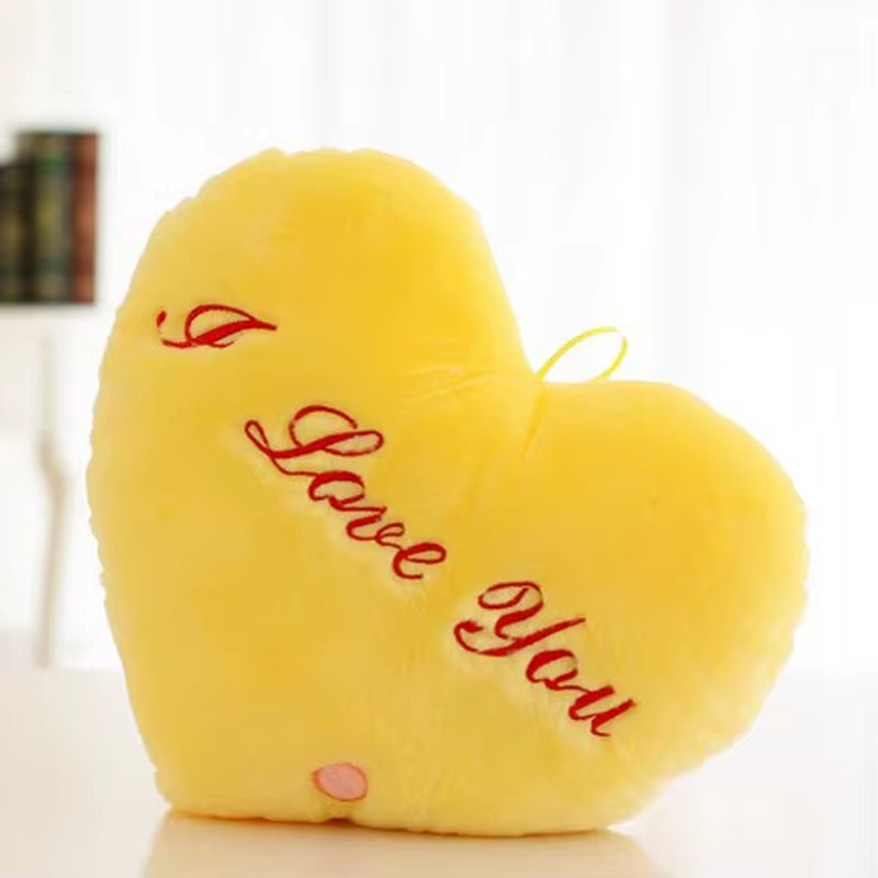34CM Creative Toy Luminous Pillow Soft Stuffed Plush Glowing Colorful Stars Cushion Led Light Toys Gift for Kids Children Girls