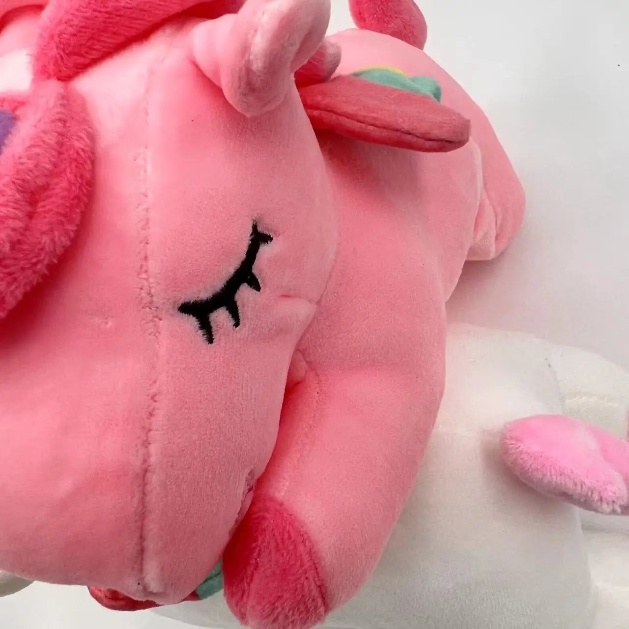 Kawaii Horse Plush 25/50Cm Soft Stuffed Huggable Dolls Animal Acompany Toys Children Girl Birthday Gifts