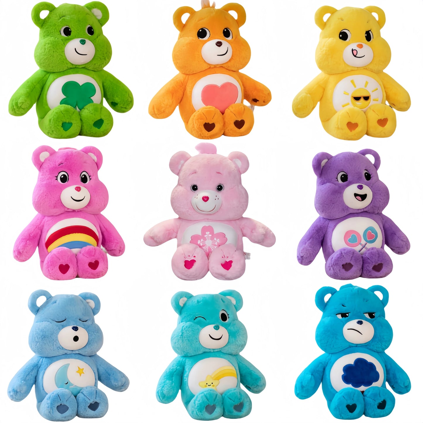 Sakura Rainbow Bear Plush Toys Lovely Care Bears Plush Toys Stuffed Dolls Homdecor Teddy Bear Sleeping Plush Pillows Gift